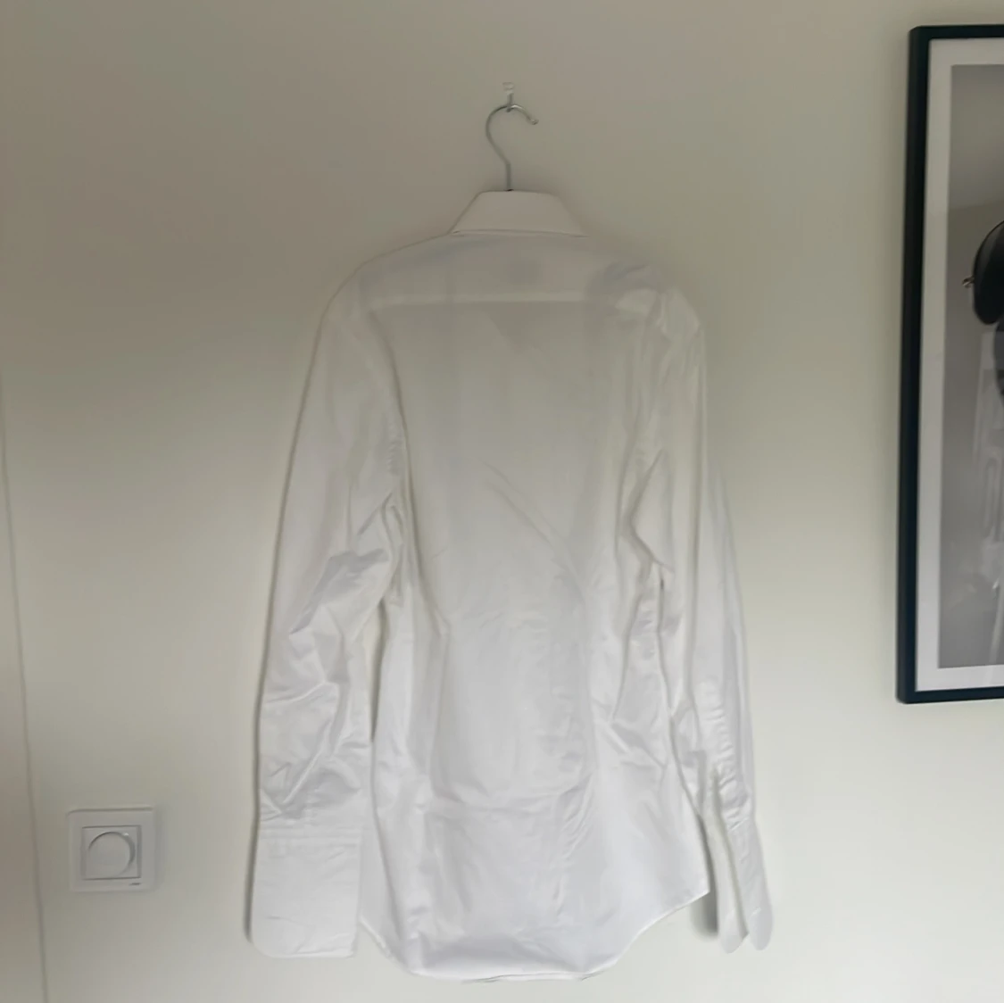 Vit slim fit skjorta från Stenströms - 1