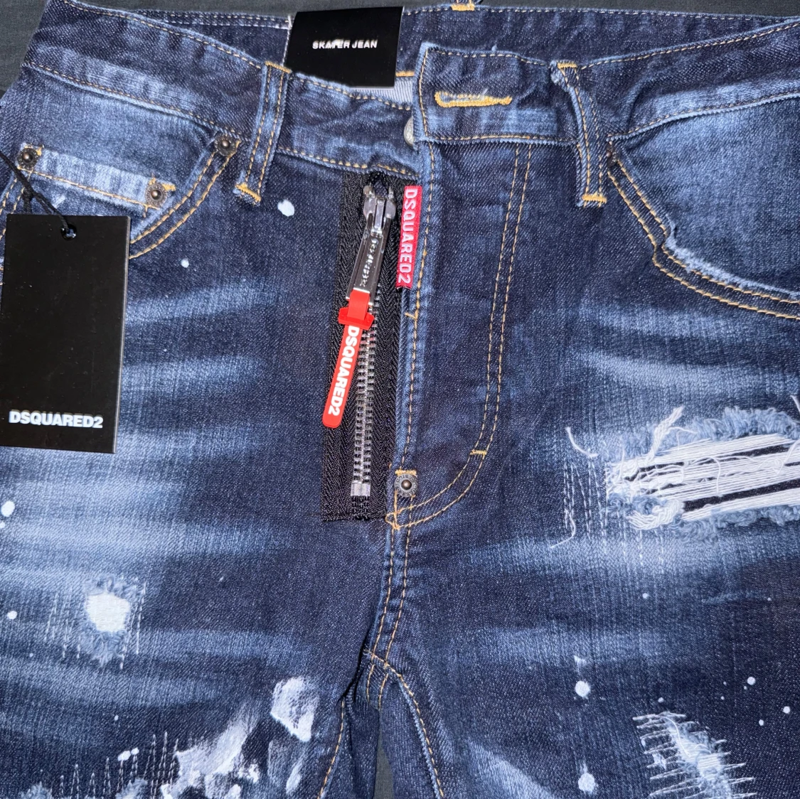 Dsquared2 Skater Jeans med slitningar - 1