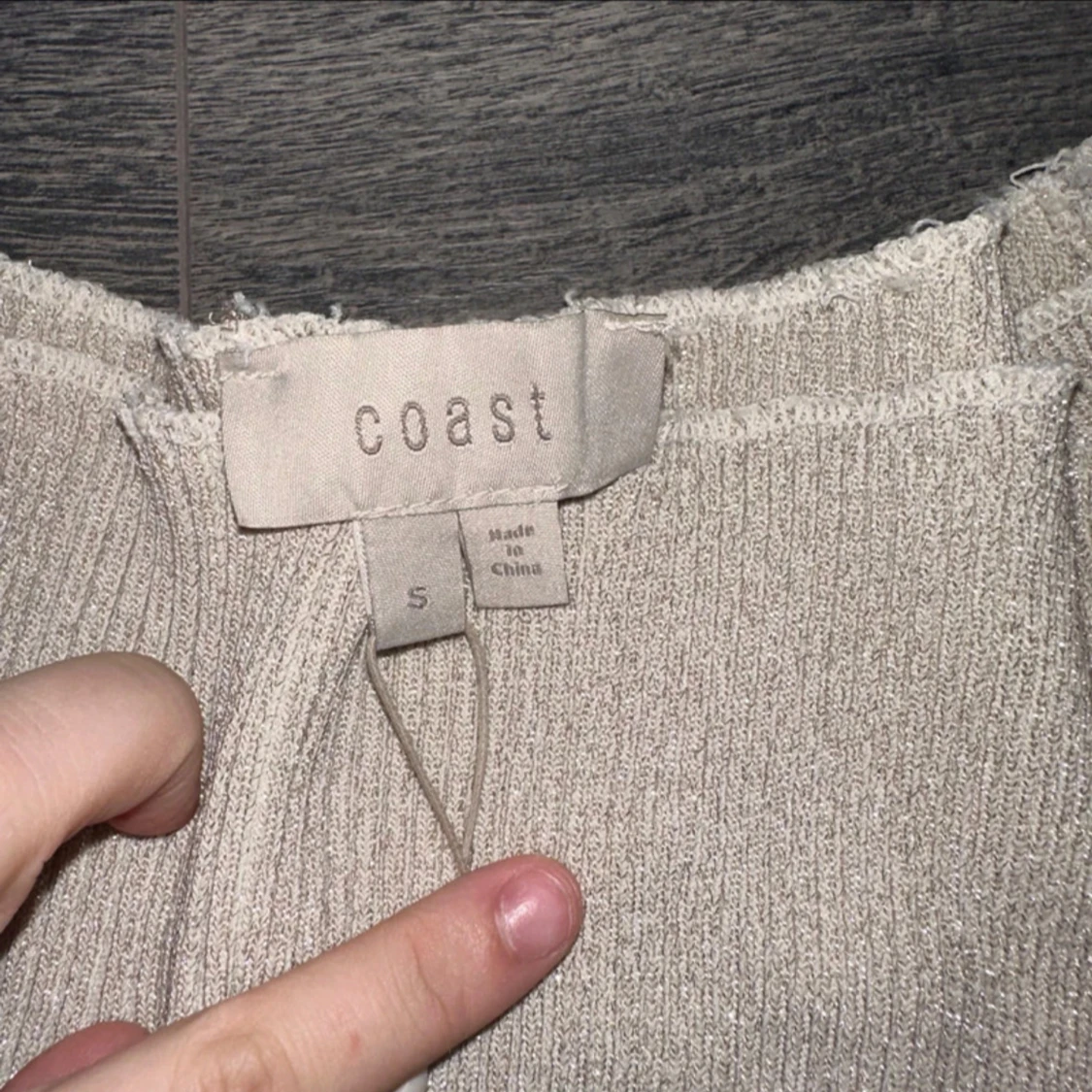 Glittrig offshoulder topp från Coast - 3