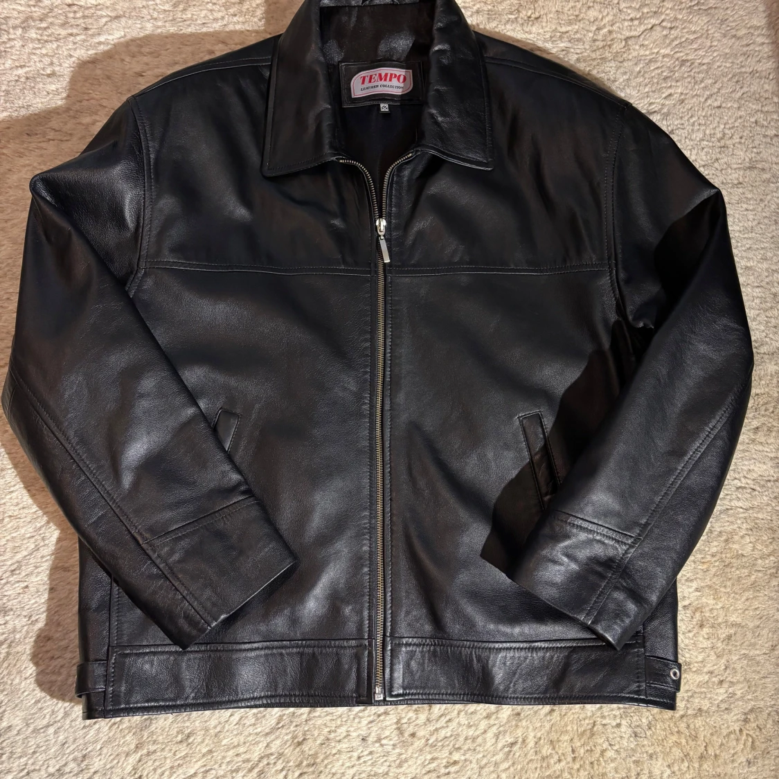 Svart skinnjacka från Tempo - 1