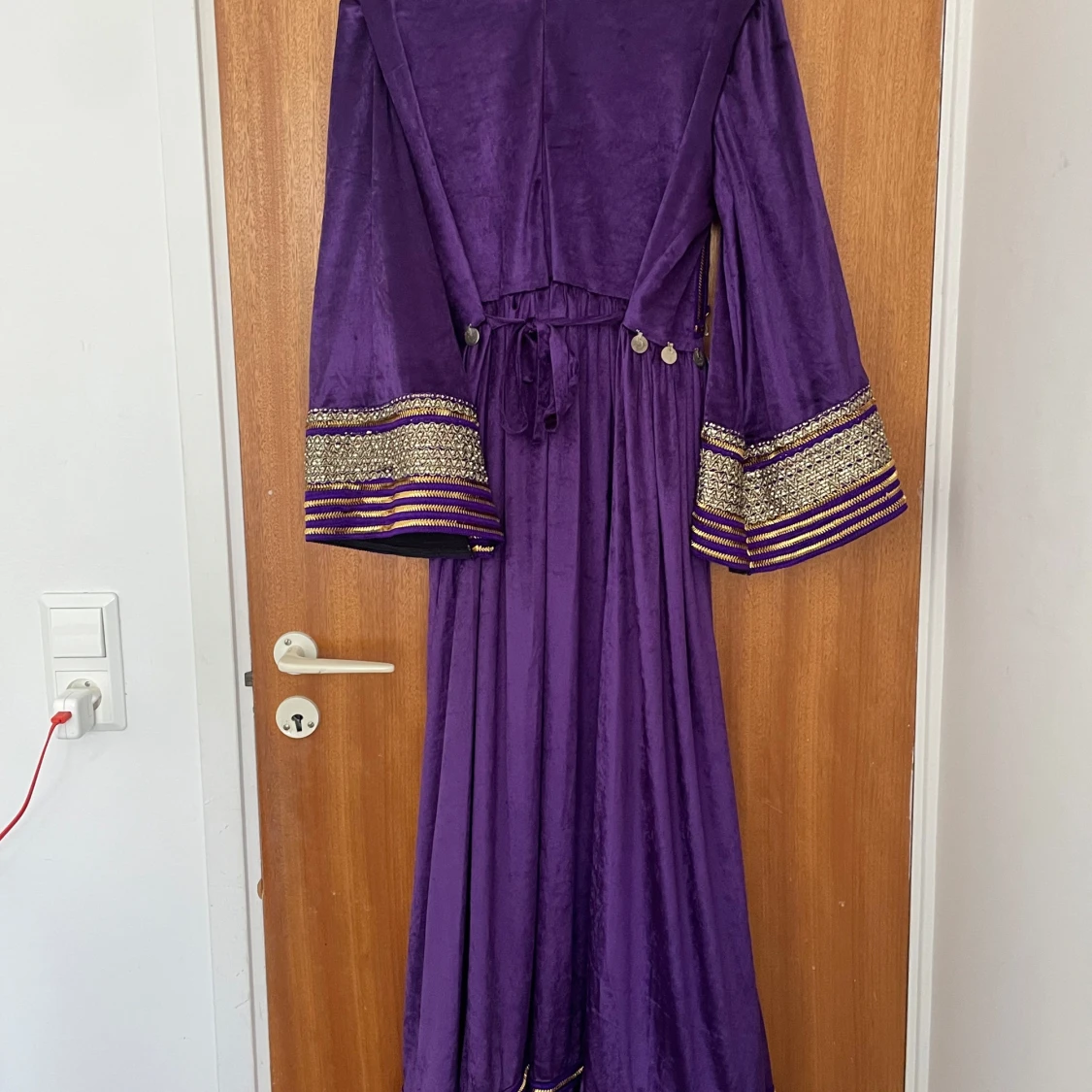 Afgansk lila klänning - 2