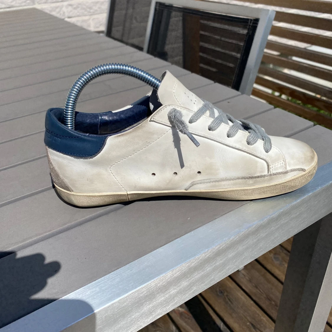 Golden Goose Superstar sneakers vit/grå - 1