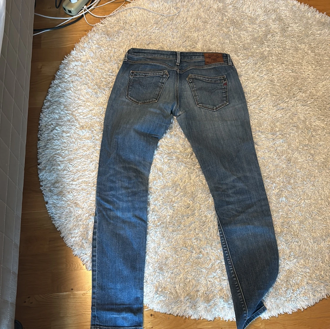 Replay R81 blå jeans slim fit  - 2