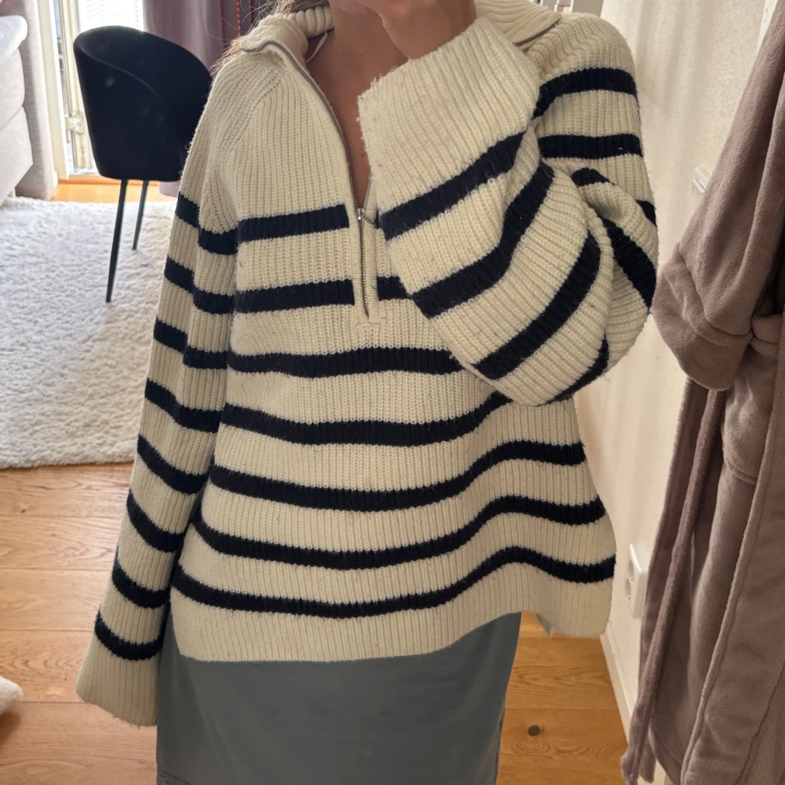 Stickad tröja från zara - 2