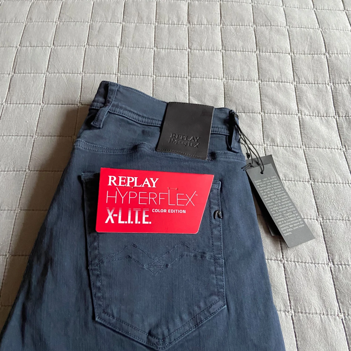 Replay Hyperflex X-Lite jeans blå - 1