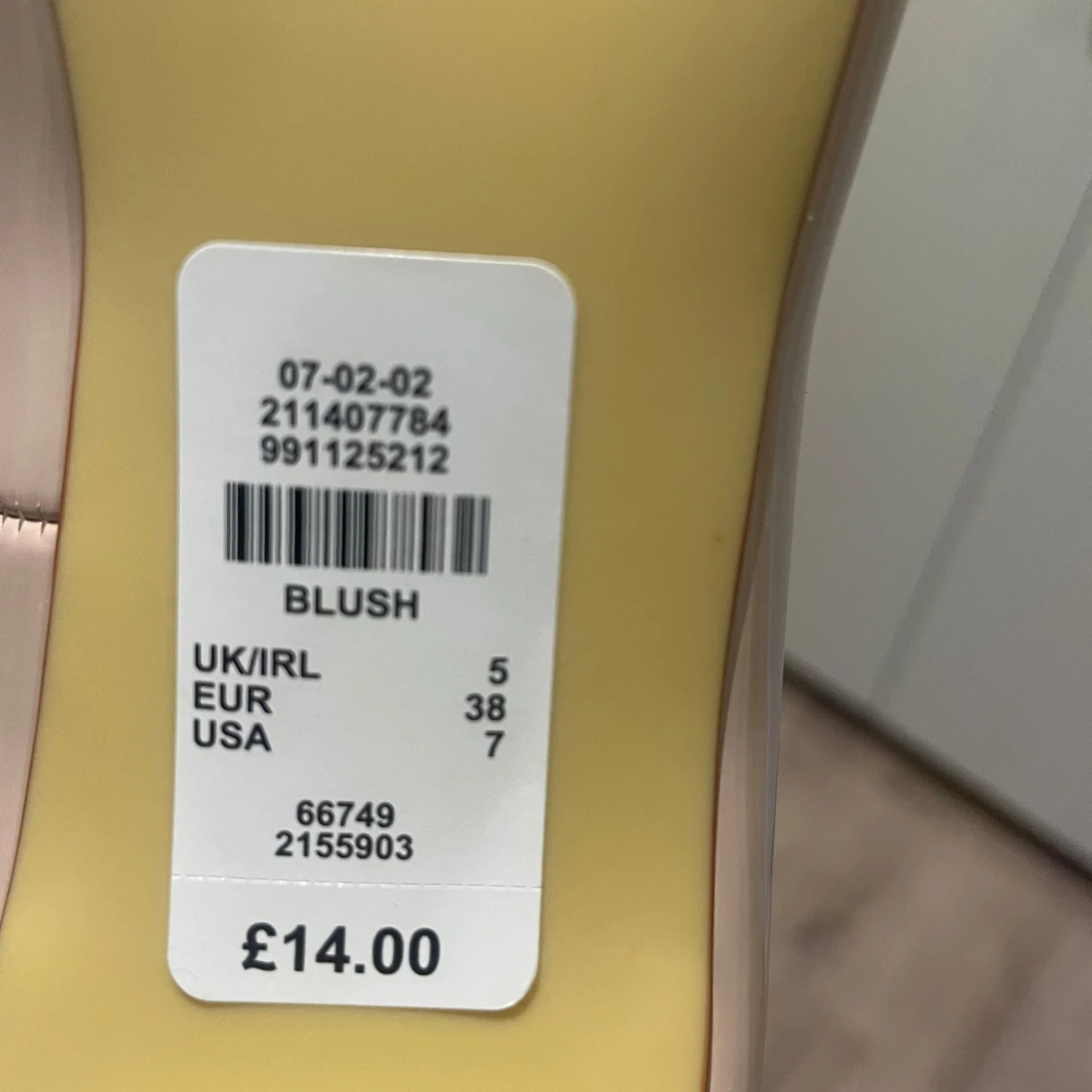 Glossy klacksko från Primark - 2