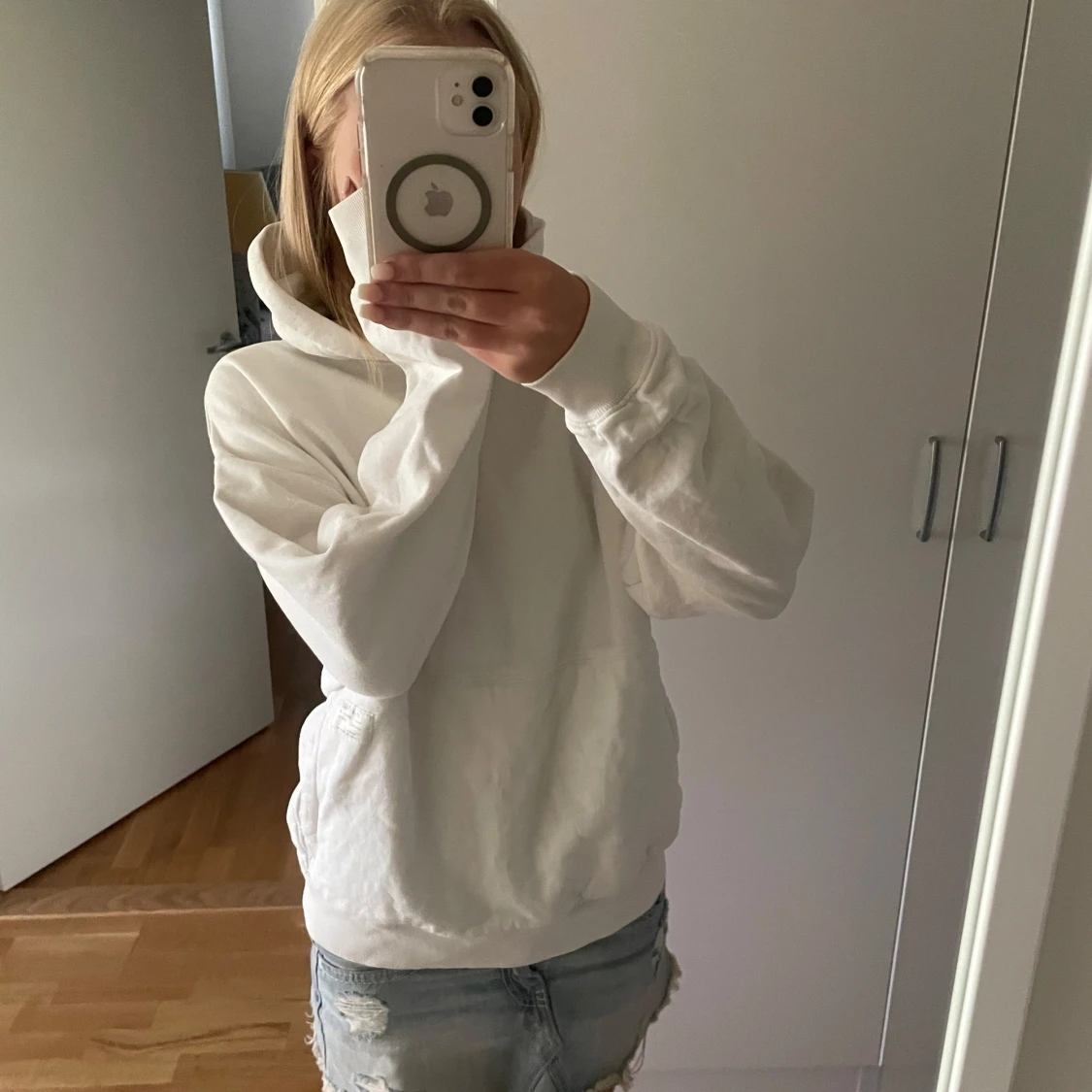 Vit oversized hoodie - 1