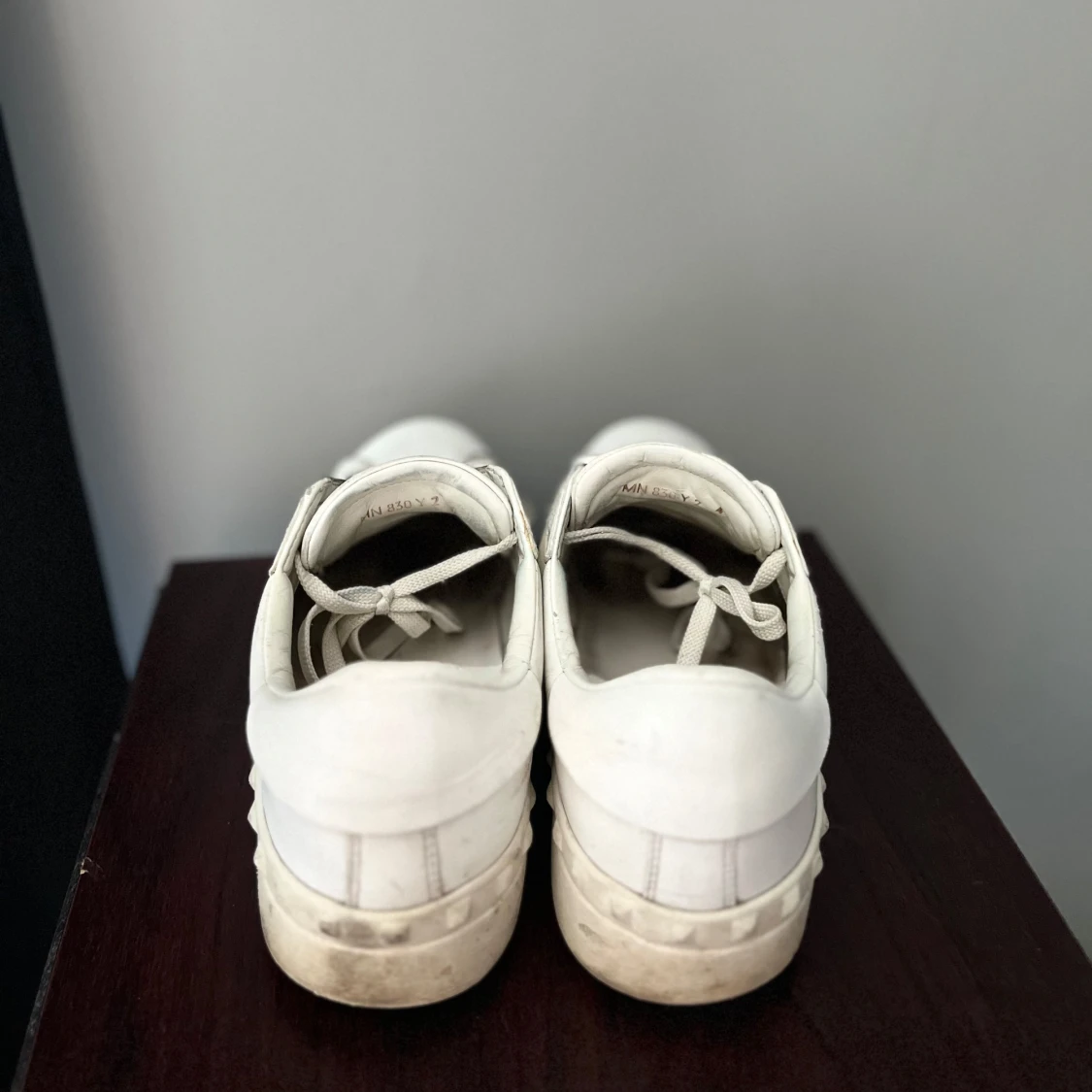 Valentino open blå metallic  - 2