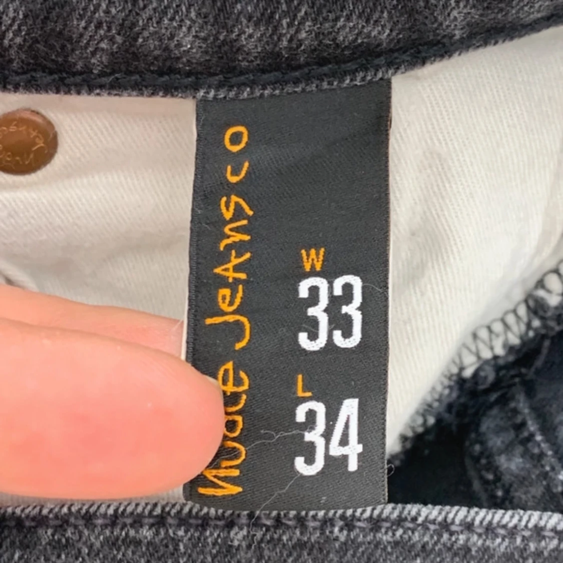 Svarta jeans från Nudie Jeans - 3