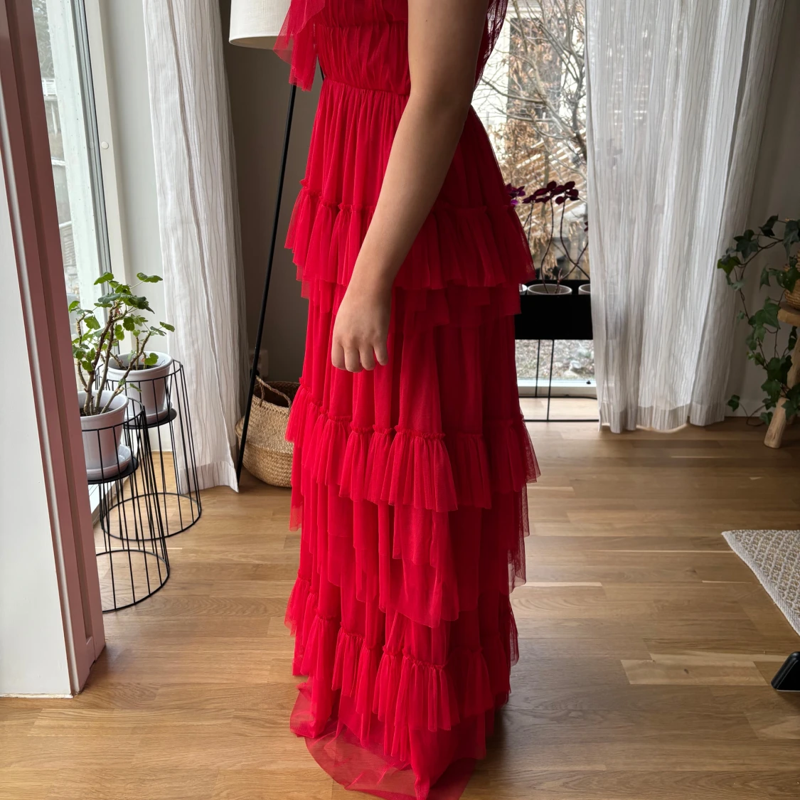 Röd balklänning - 1