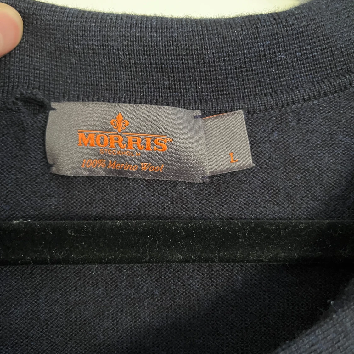 100% merinoull piké från Morris - 2