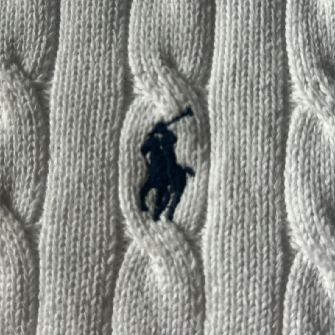 ralph lauren kabelstickad tröja - 1