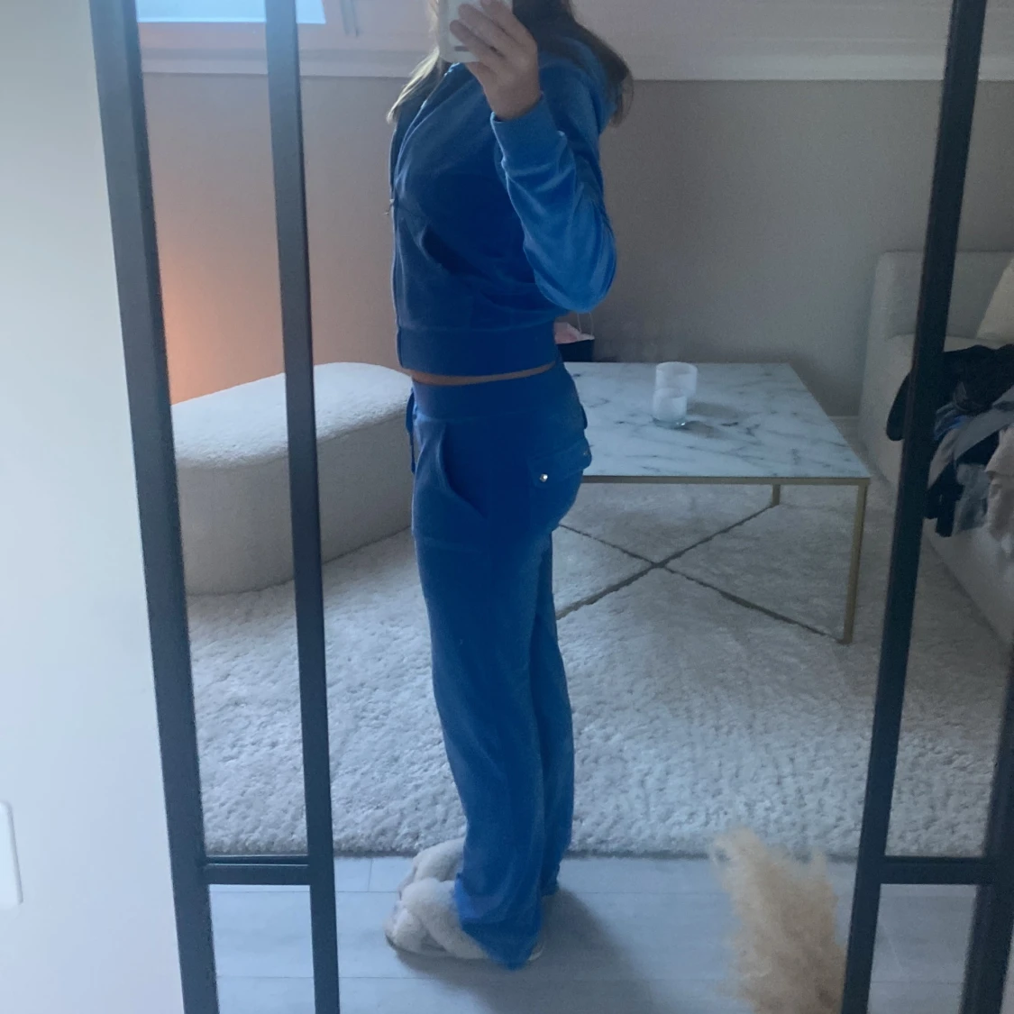 Ett blått juciy couture set  - 1