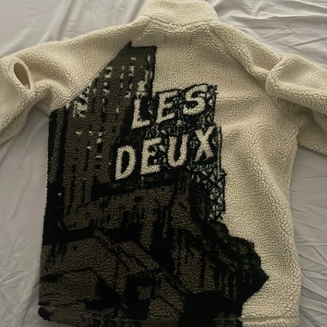 Beige fleecejacka från Les Deux - 1