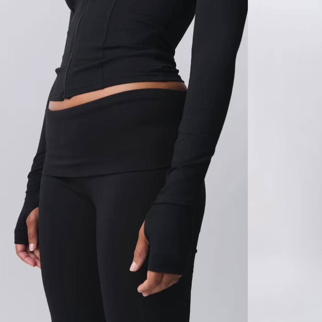 Svarta yoga pants byxor - 1