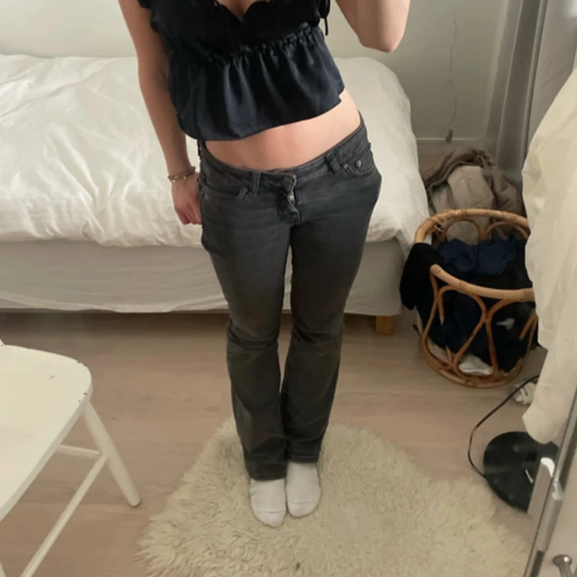 Svart sommar linne  - 1