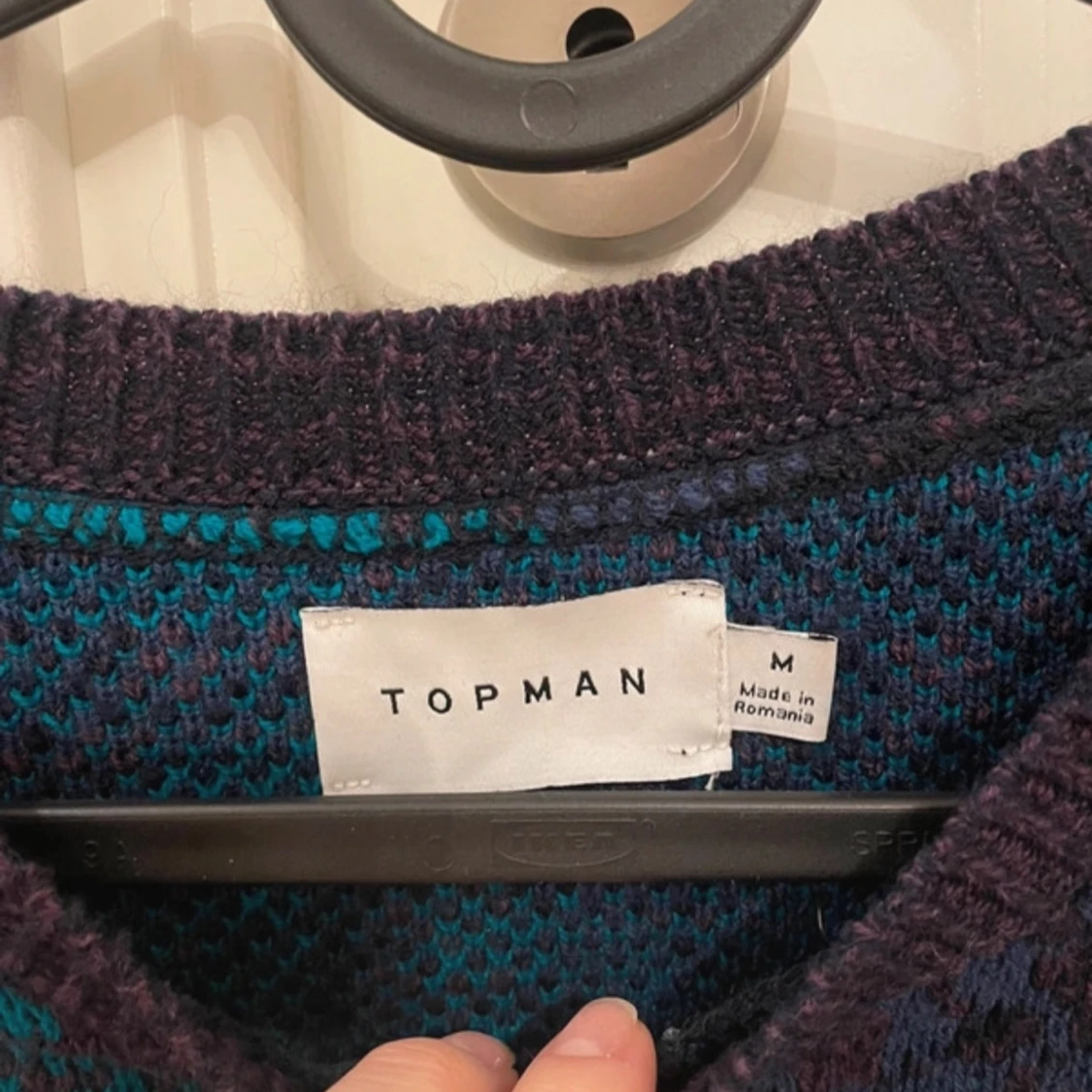 Mönstrad stickad tröja från Topman - 2