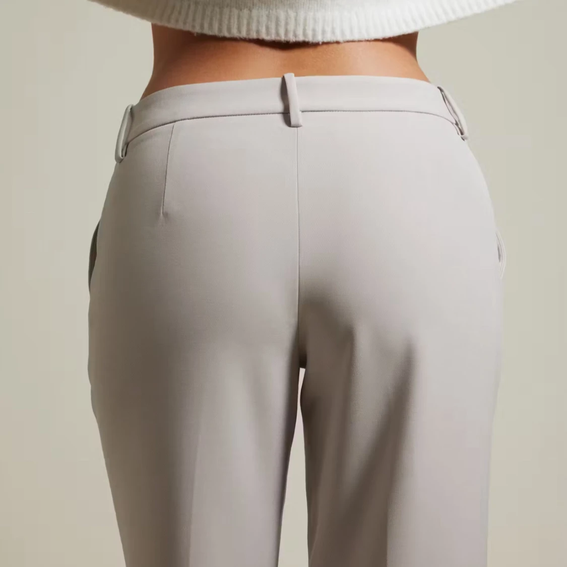 Beige kostymbyxor - 1