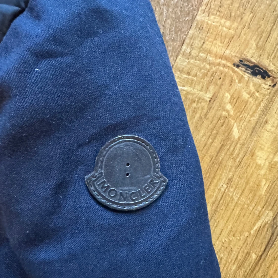 Svart quiltad jacka från Moncler - 2