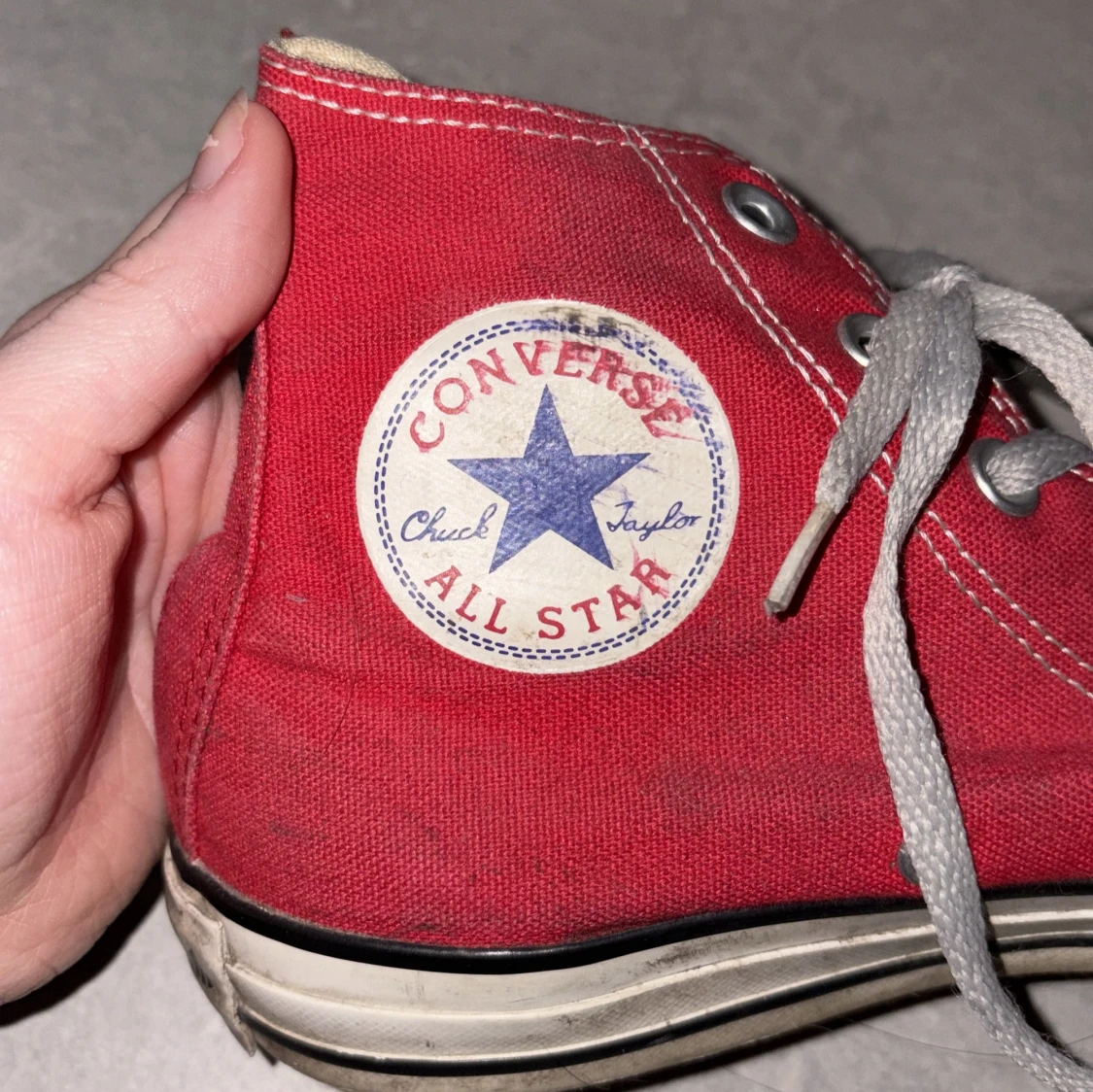 Röda Converse All Star sneakers - 1