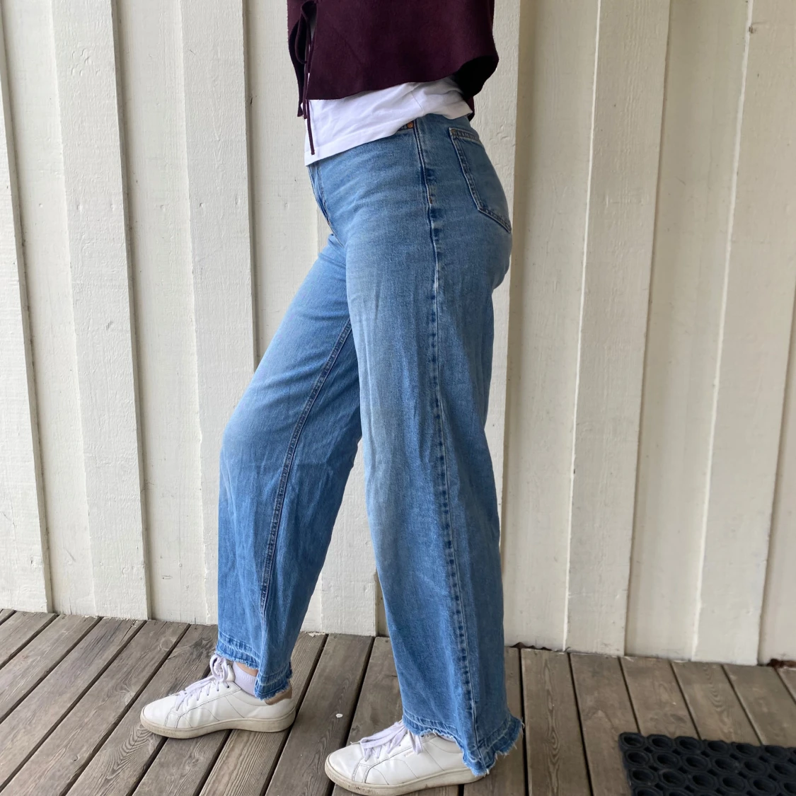 Blå jeans från Lindex - 4