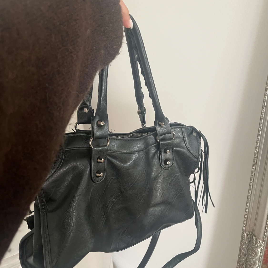 Svart handväska - 1