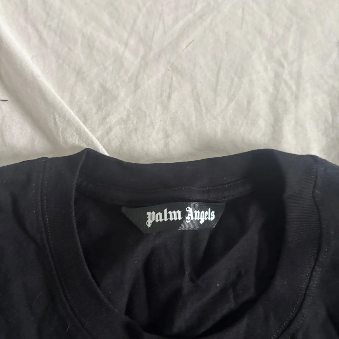 Svart Palm Angels t-shirt med tryck - 1