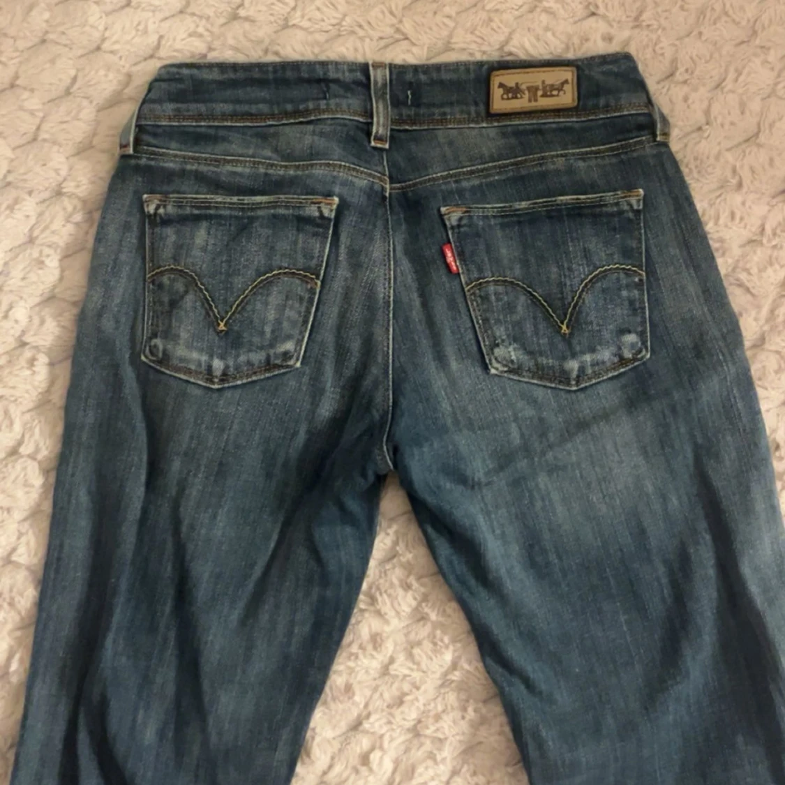 Levi's 570 Straight Fit jeans blå