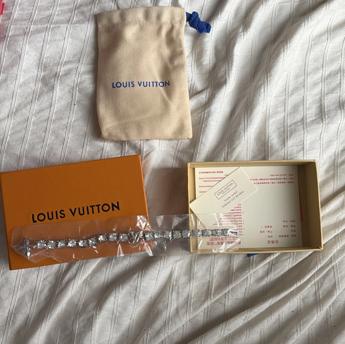 Louis Vuitton silver armband