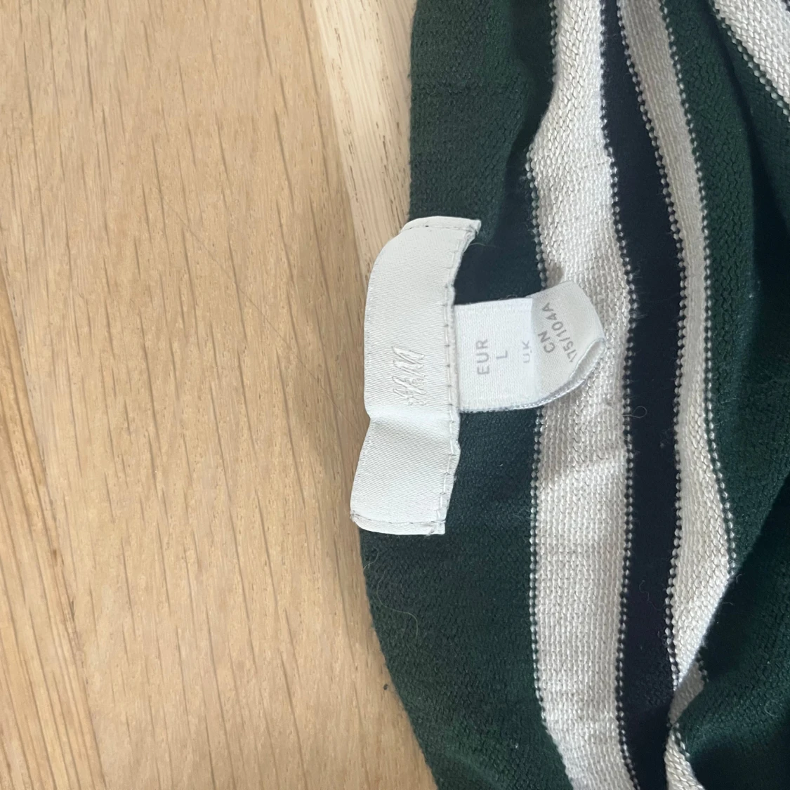 Randig långärmad tröja från H&M - 1