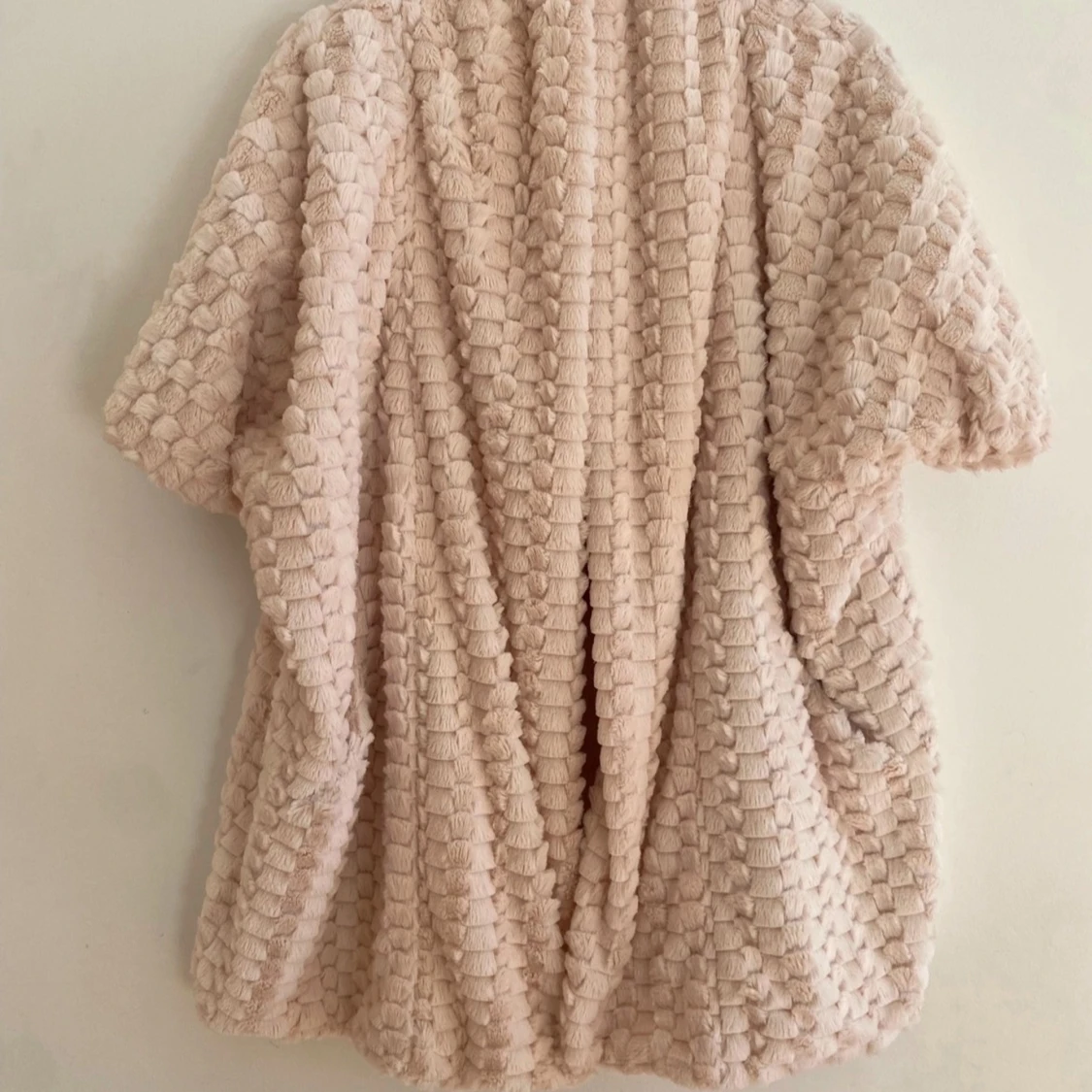 Beige teddyjacka från KS.selection stl 38