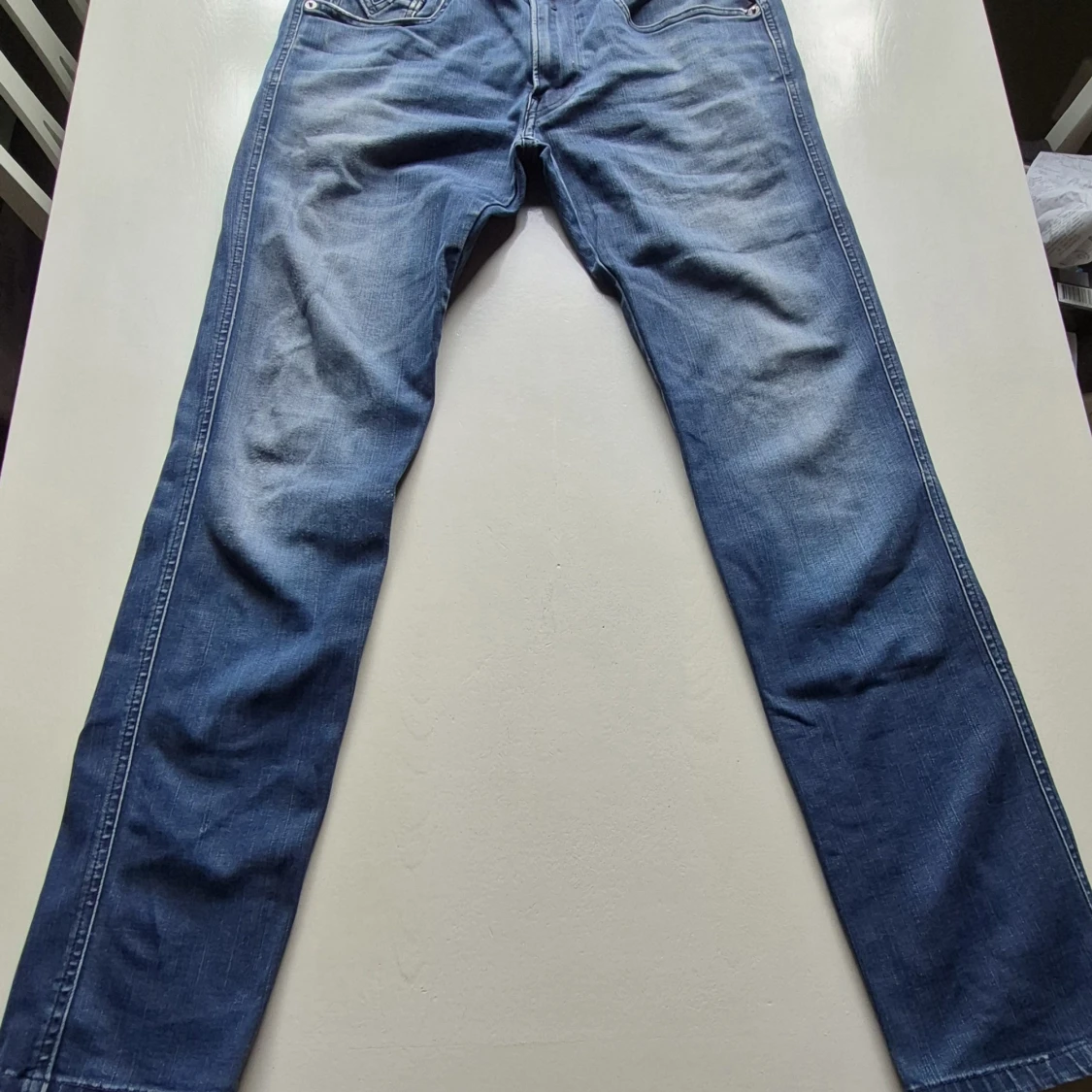 Blå Replay jeansbyxor herr