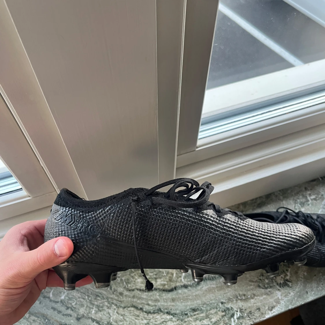 Svarta Nike Mercurial fotbollsskor - 2