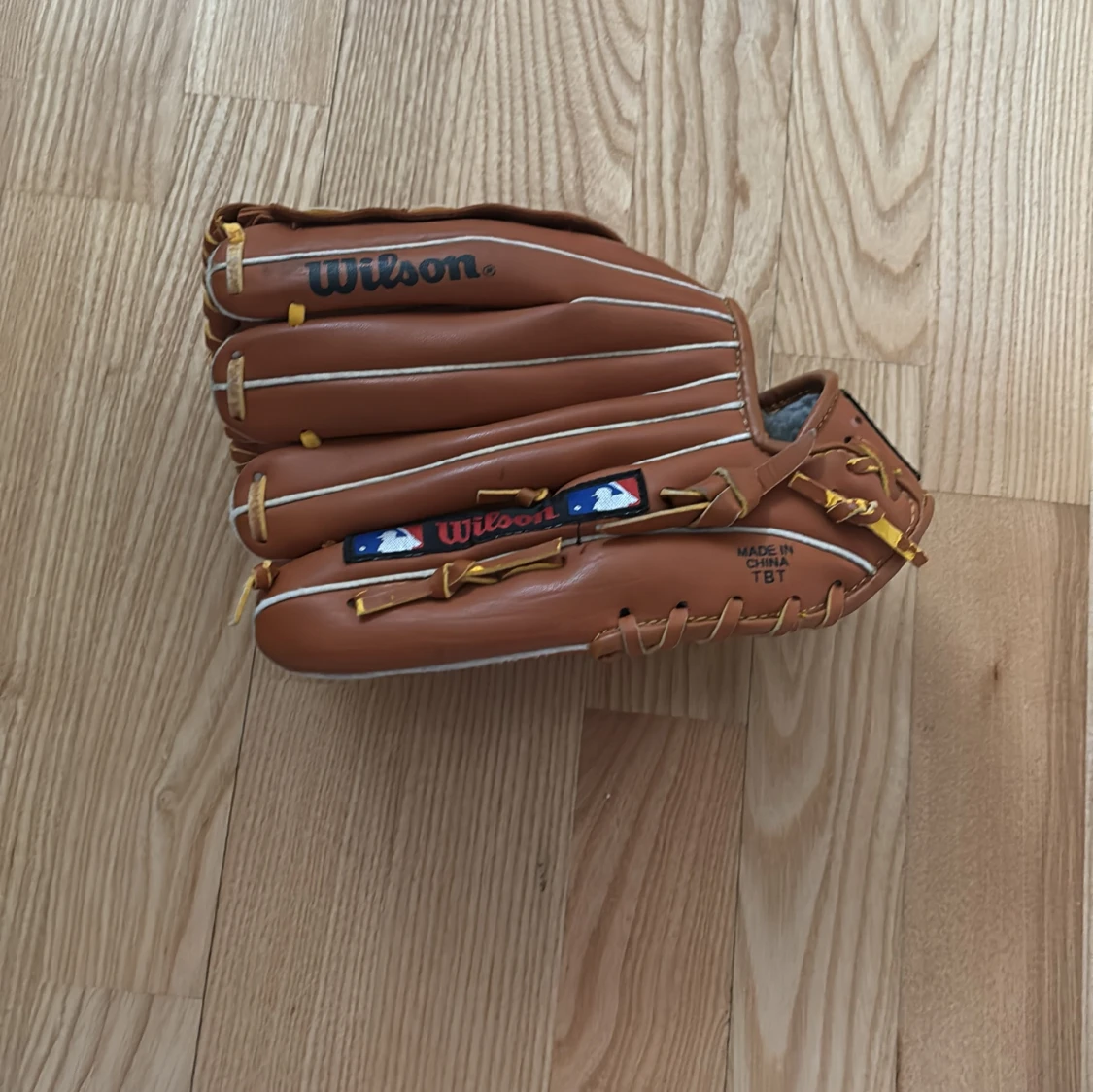 Wilson brun basebollhandske i skinn - 2