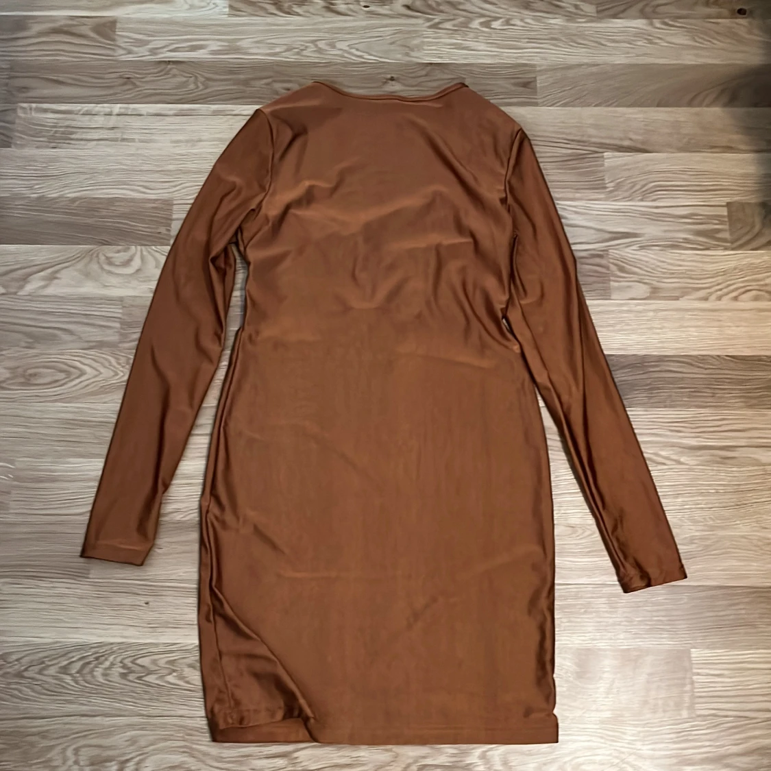 Brun klänning från Shein - 1