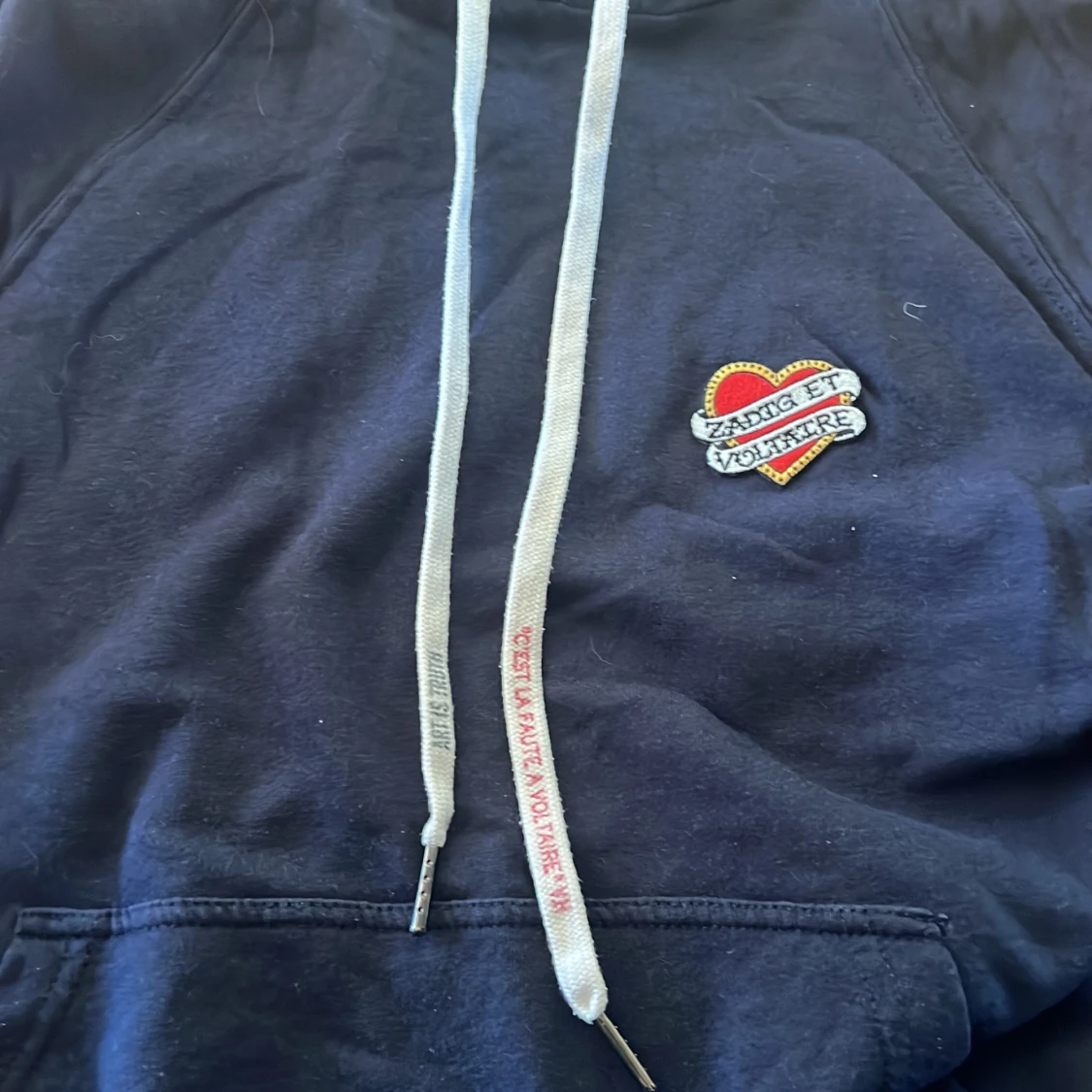 Mörkblå hoodie från Zadig & Voltaire - 2