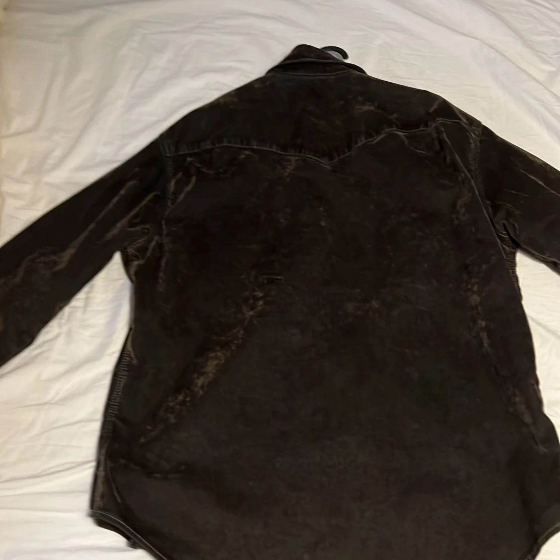 Mörkbrun overshirt från GANT - 1