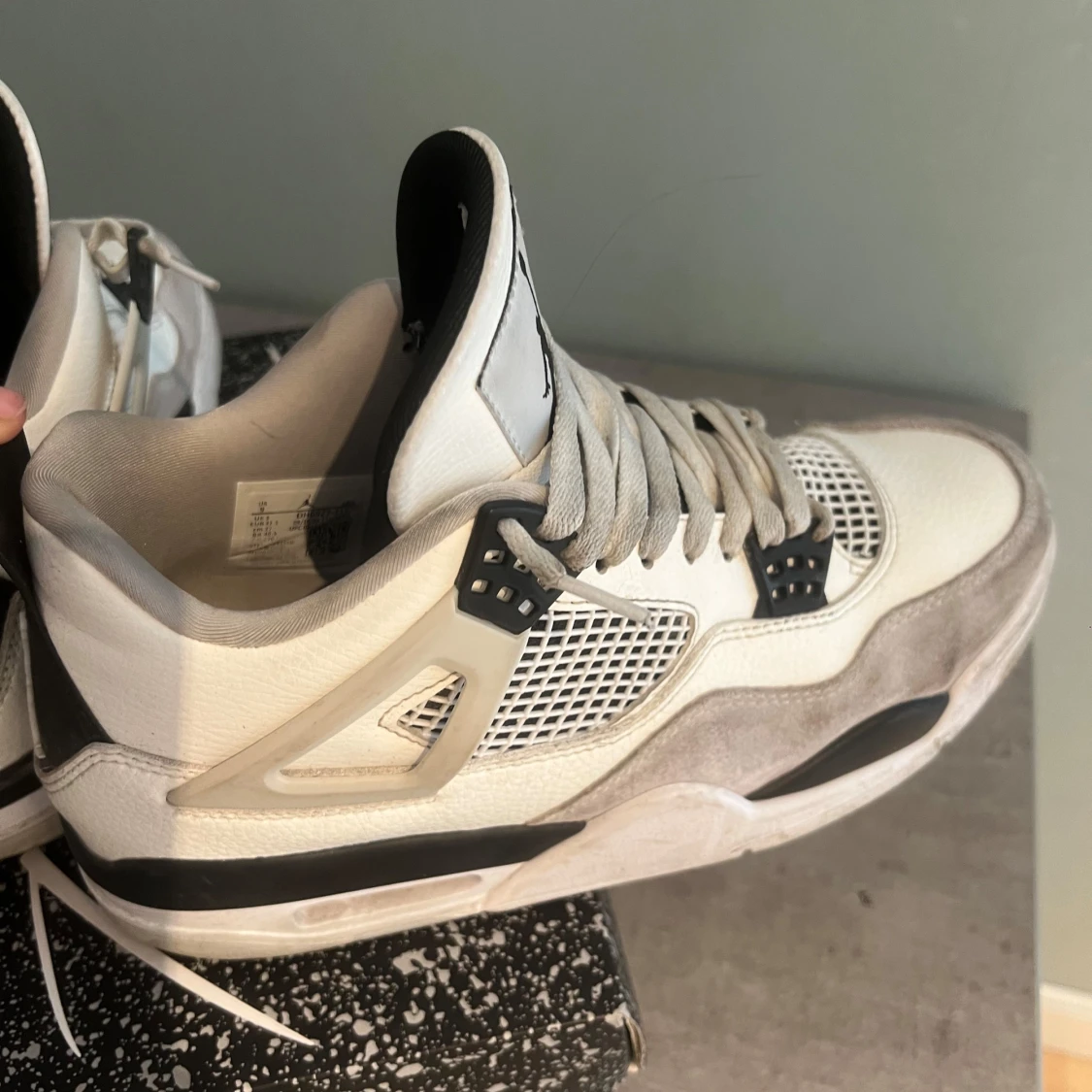 Nike Air Jordan 4 Retro White/Black - 2