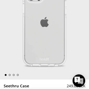 Transparent mobilskal Holdit - Nypris 249 kr. Använd ca 2-3 gånger. Stilrent och genomskinligt mobilskal från Holdit. Skalet är designat för att skydda din telefon samtidigt som det behåller dess ursprungliga utseende. 