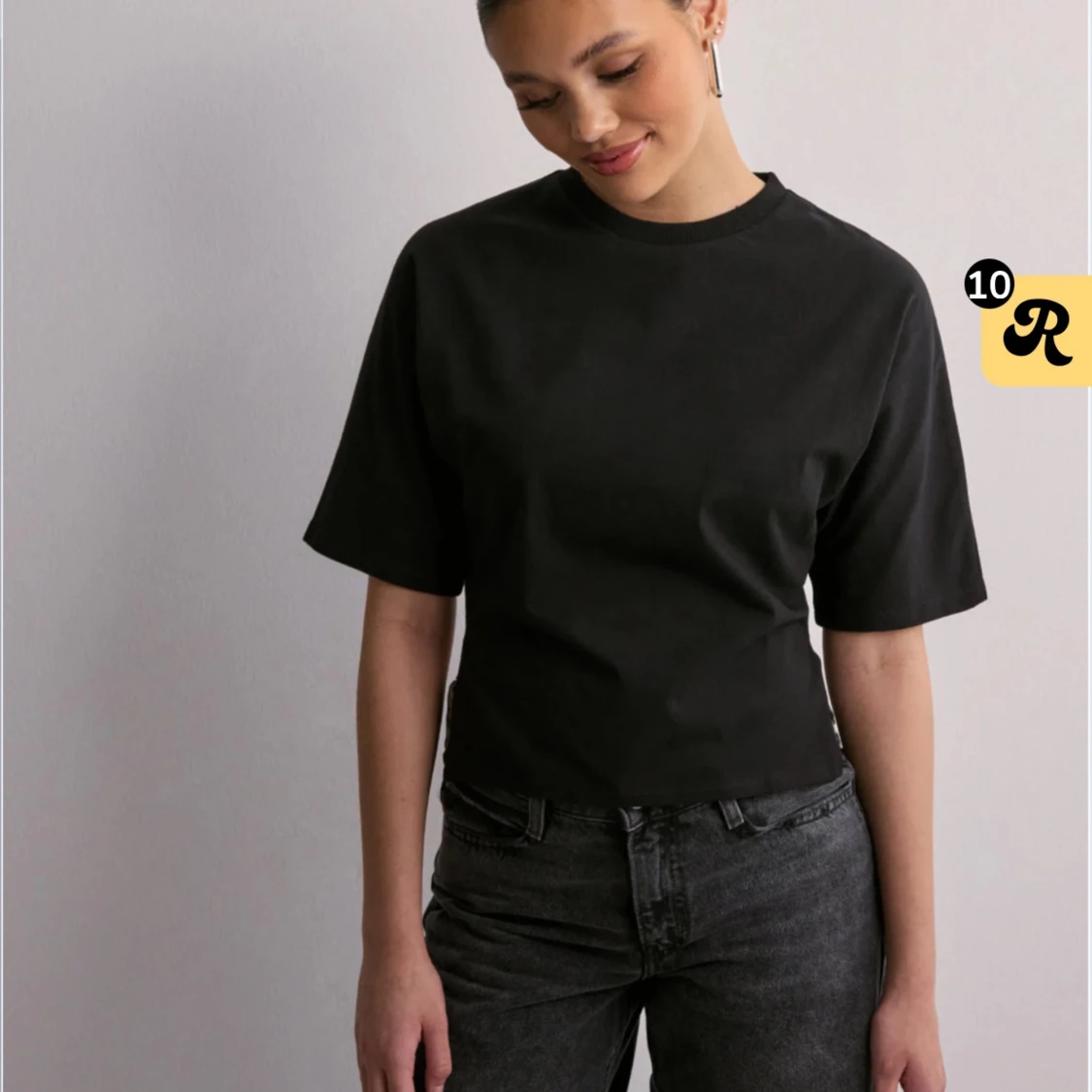 Open Back Tie Tee topp Nelly  - 2