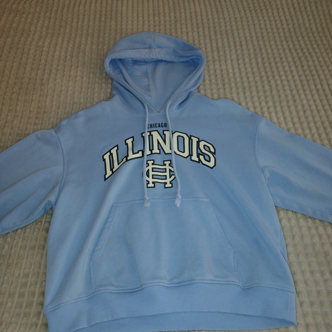 Ljusblå Illinois hoodie från H&M Divided