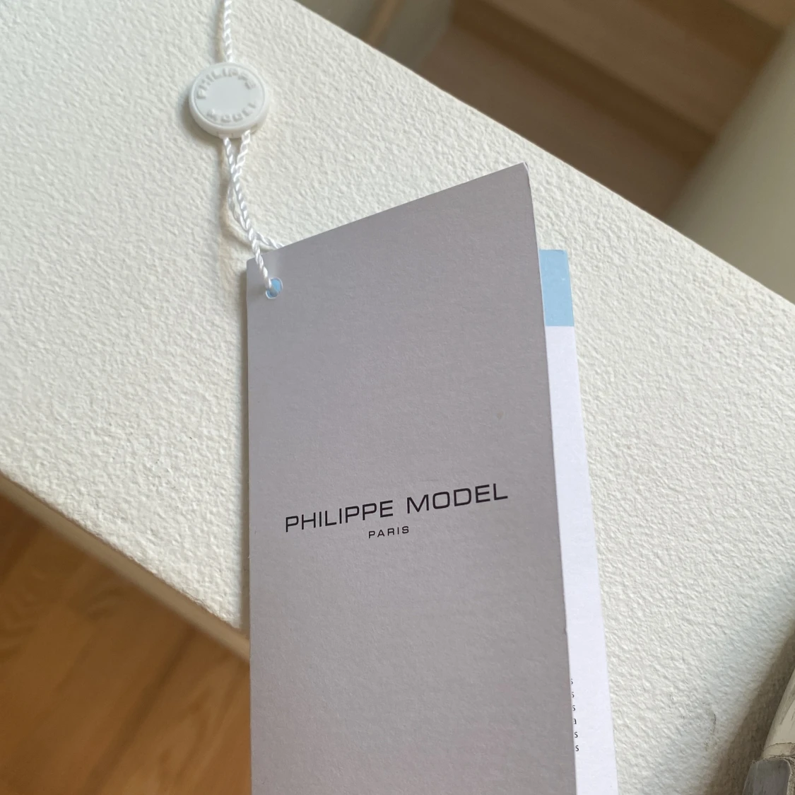 Philippe Model vita/grå sneakers - 4