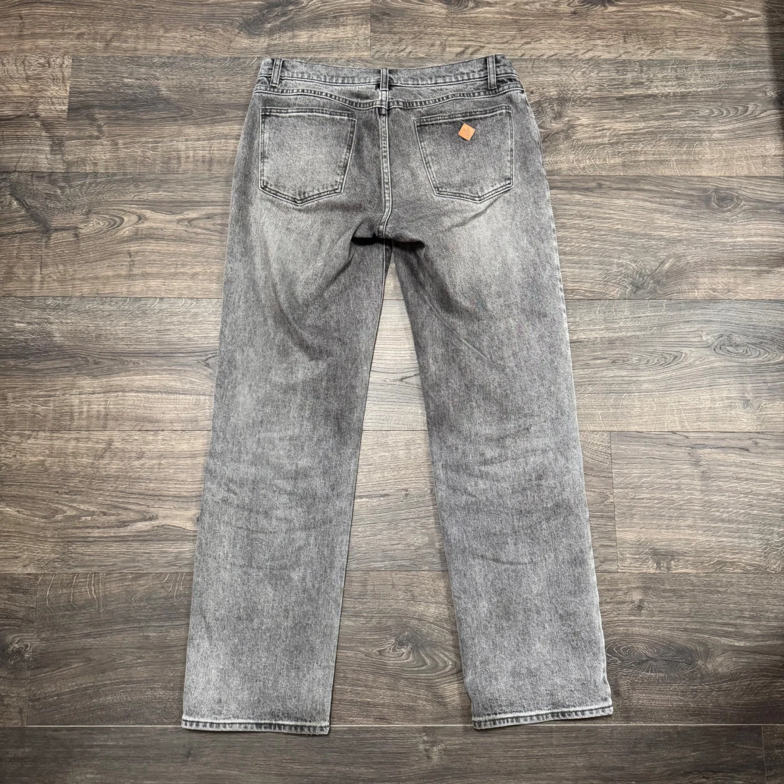 Mörkgrå jeans från Abrand - 1