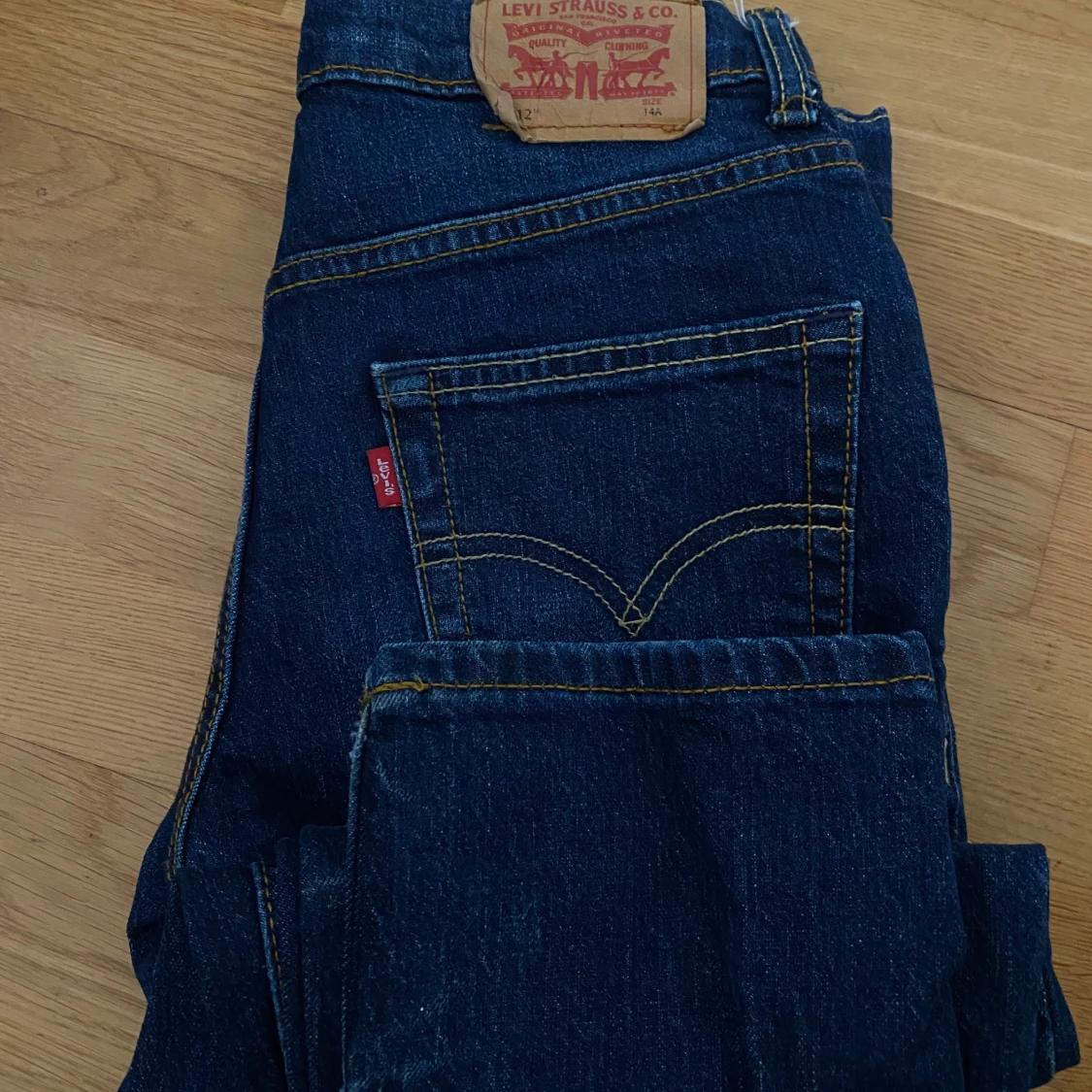 Levi's 512 mörkblå jeans - 2