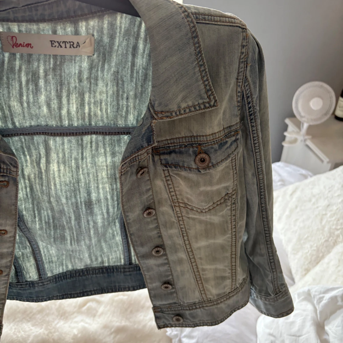 Ljusblå jeansjacka från Penian - 2