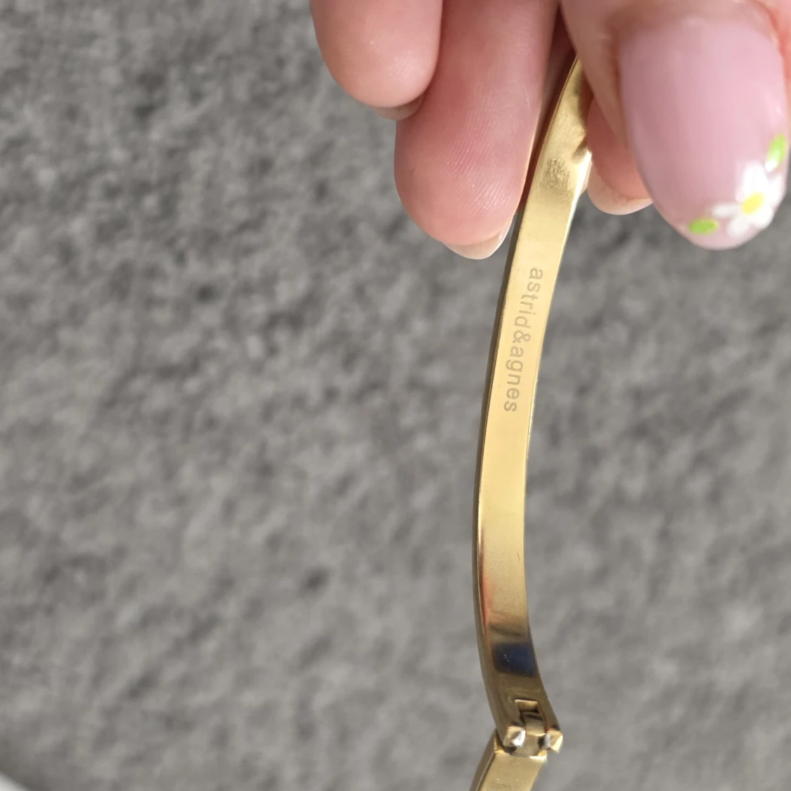 Guldigt armband Astrid & Agnes - 2