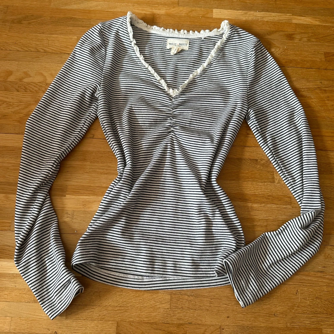 Randig långärmad topp Holly & Whyte