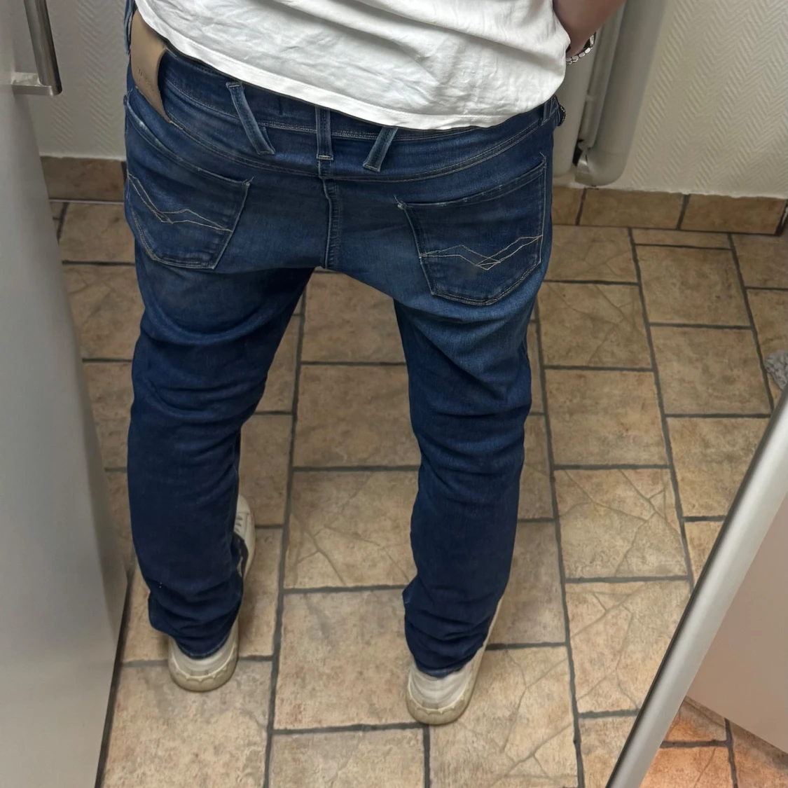 Replay Anbass Hyperflex jeans blå - 1