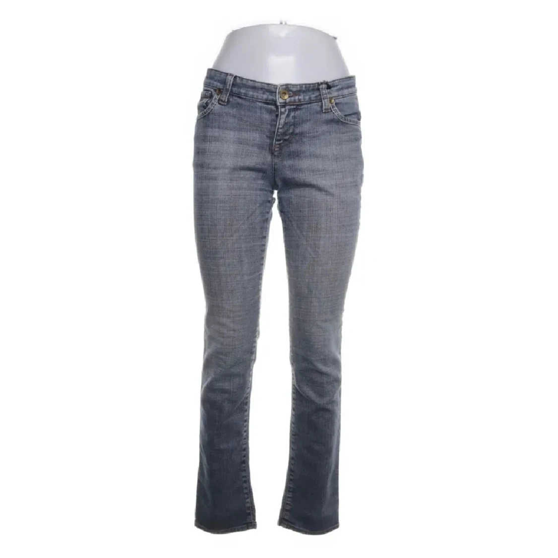 low rise vintage jeans - 1