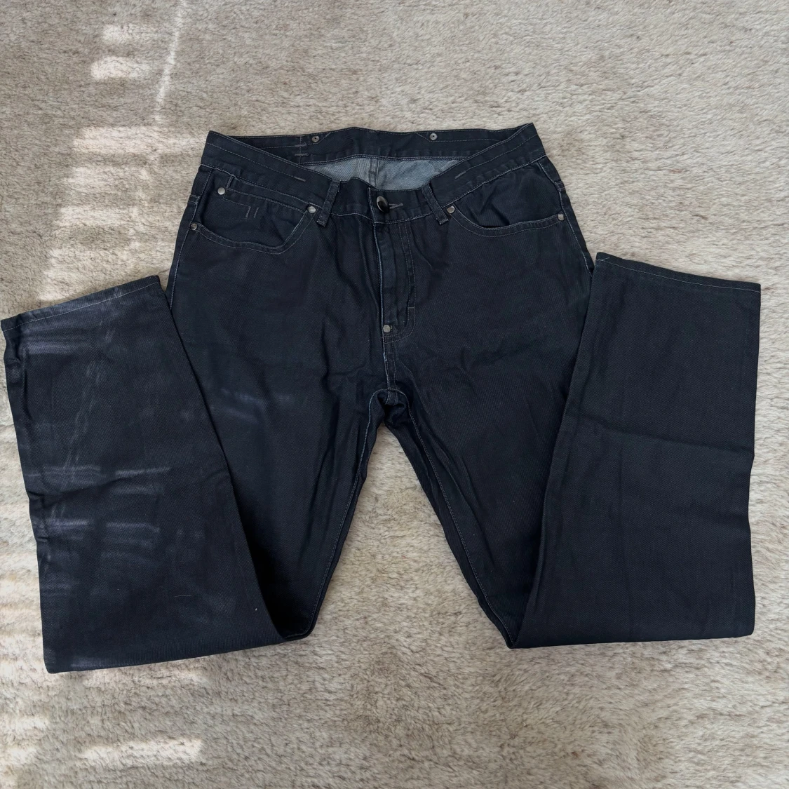 Svarta jeansbyxor från JC